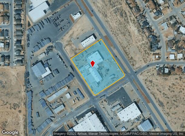 291 S Darrington Rd, El Paso, TX Parcel Map