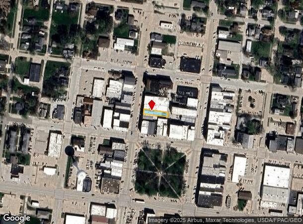 108 N Jefferson St, Mount Pleasant, IA Parcel Map