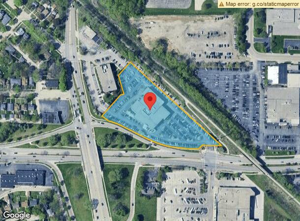  1700 W Silver Spring Dr, Milwaukee, WI Parcel Map