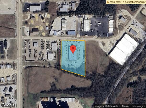  2978 Mattox St, Tupelo, MS Parcel Map