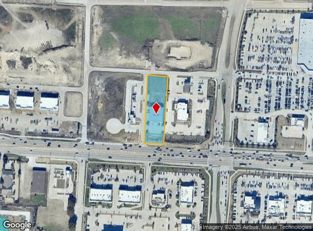  3800 W University Dr, Mckinney, TX Parcel Map