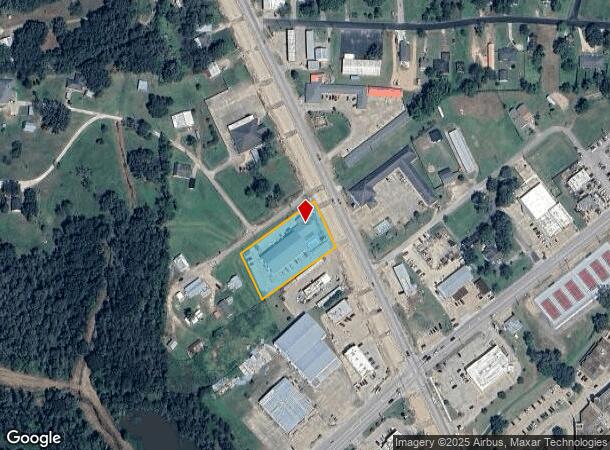  714 S Columbia Dr, West Columbia, TX Parcel Map