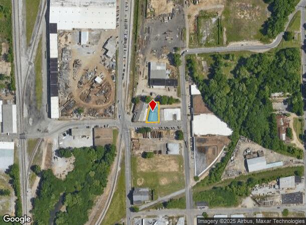 17 E Railroad St, Montgomery, AL Parcel Map