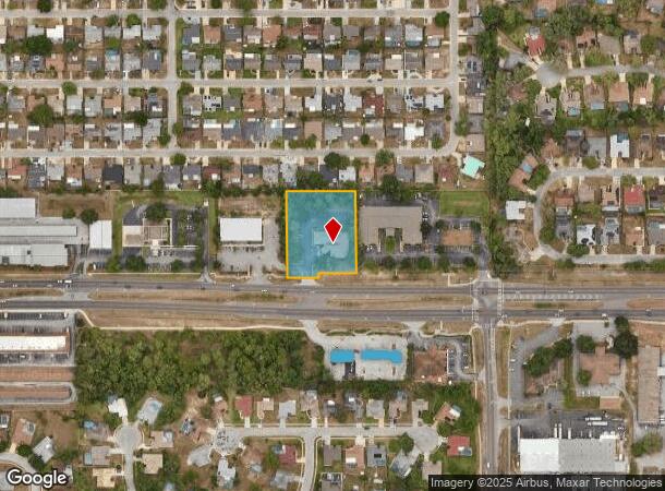  7347 Ridge Rd, Port Richey, FL Parcel Map