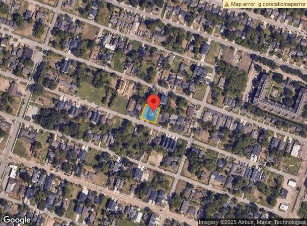  3703 Seabrook St, Houston, TX Parcel Map