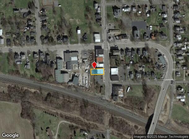  1543 N Main St, Savannah, NY Parcel Map