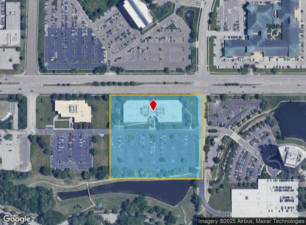 7301 College Blvd, Overland Park, KS Parcel Map