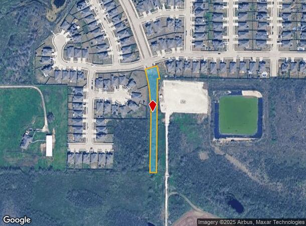  7951 Floyd Hampton Rd, Crowley, TX Parcel Map
