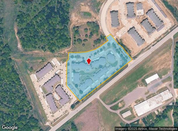 4100 Vista Ln, Kaufman, TX Parcel Map