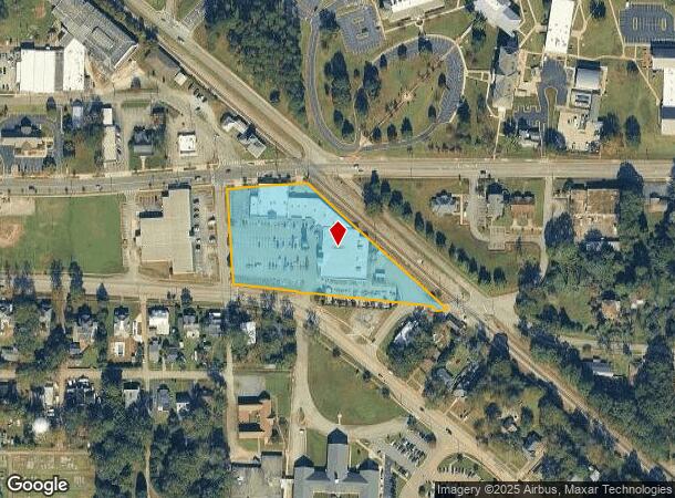  130 E Main St, Forsyth, GA Parcel Map