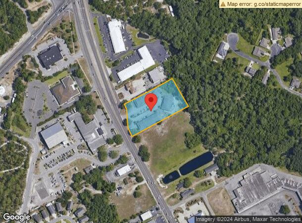  1140 Lake Park Blvd N, Carolina Beach, NC Parcel Map