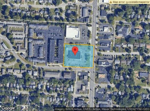  5445 N High St, Columbus, OH Parcel Map