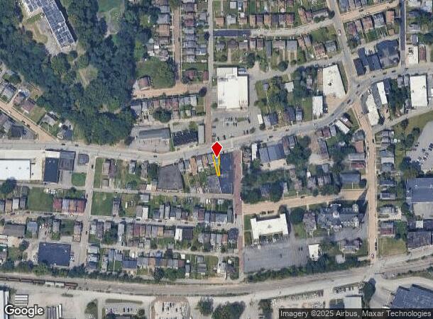  1105 Chartiers Ave, Mc Kees Rocks, PA Parcel Map