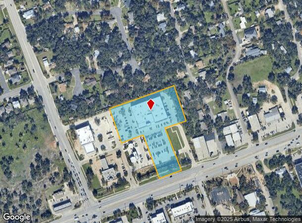  825 W Whitestone Blvd, Cedar Park, TX Parcel Map