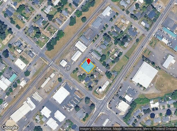  3660 2Nd St, Hubbard, OR Parcel Map