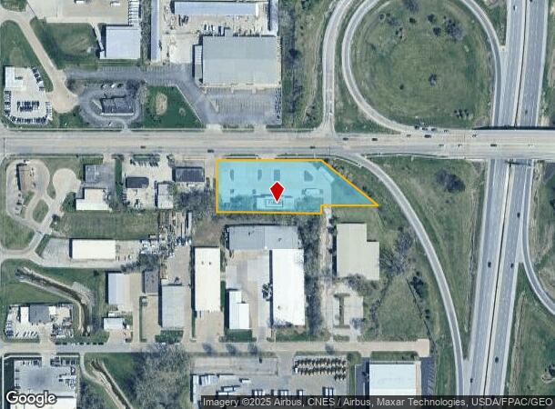  2221 E Euclid Ave, Des Moines, IA Parcel Map
