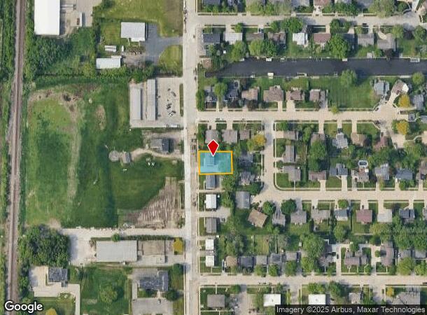  2284 Bowen St, Oshkosh, WI Parcel Map