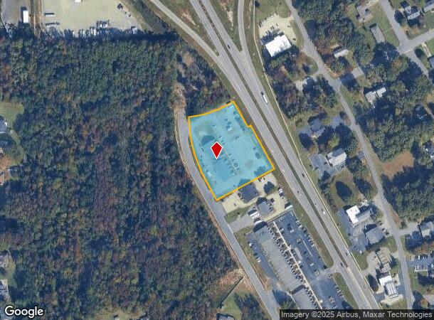 1449 Freeway Dr, Reidsville, NC Parcel Map