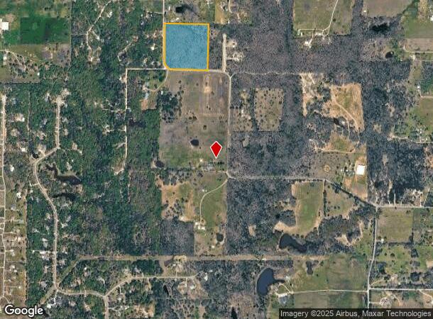  2491 Chapel Rd, Quinlan, TX Parcel Map