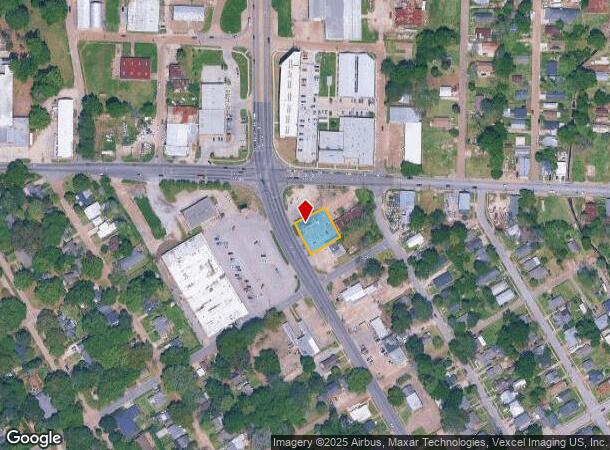  2018 W University Ave, Lafayette, LA Parcel Map