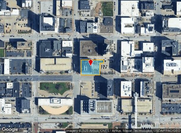  201 N Harrison St, Davenport, IA Parcel Map