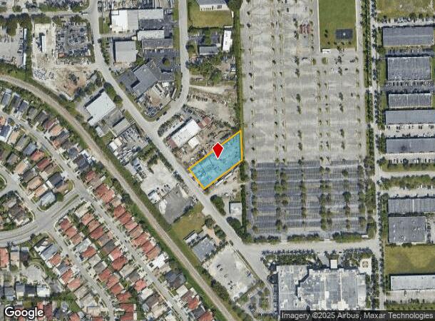  14027 Sw 144Th Avenue Rd, Miami, FL Parcel Map