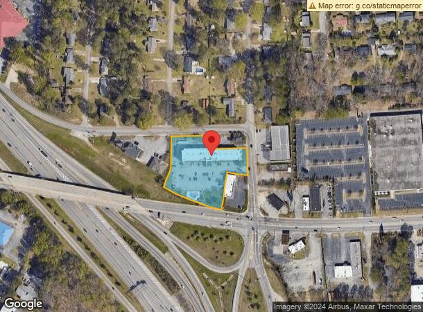  911 Bush River Rd, Columbia, SC Parcel Map