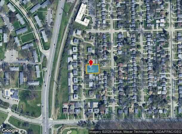 2652 Whiteway Rd, Toledo, OH Parcel Map