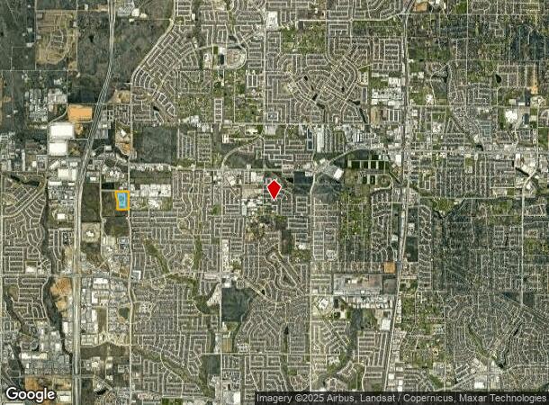  10301 N Riverside Dr, Keller, TX Parcel Map