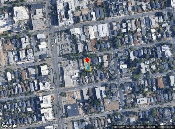  2124 Blake St, Berkeley, CA Parcel Map
