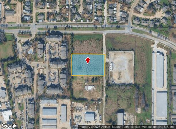 6010 Coping Ln, Arlington, TX Parcel Map