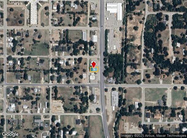 1502 S Oak Ave, Mineral Wells, TX Parcel Map