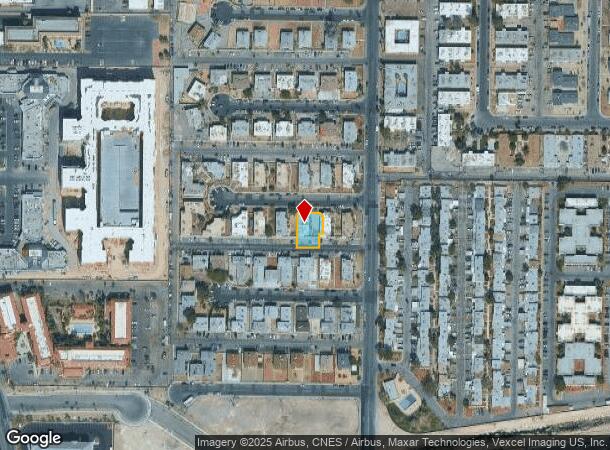  521 Calcaterra Cir, Las Vegas, NV Parcel Map