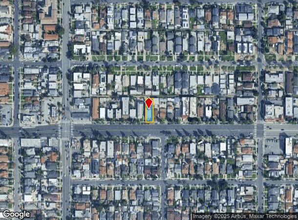 1307 W Martin Luther King Jr Blvd, Los Angeles, CA Parcel Map
