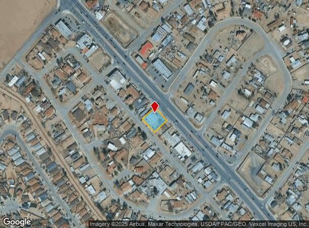 10076 N Loop Dr, Socorro, TX Parcel Map