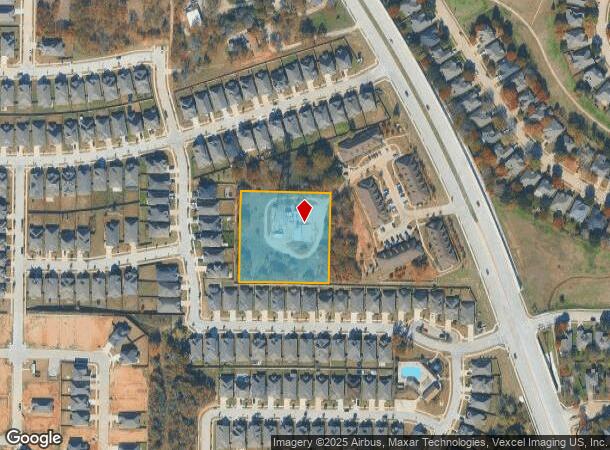 3558 Teasley Ln, Denton, TX Parcel Map