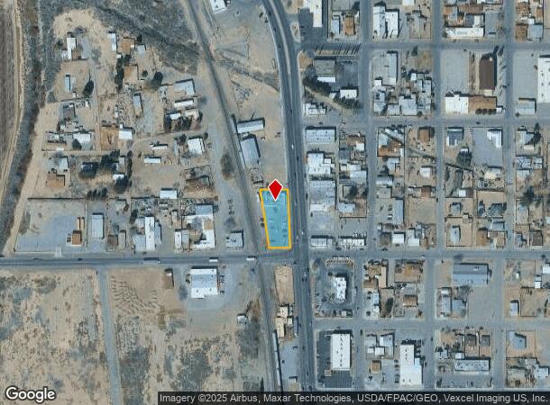 100 N Main St, Anthony, TX Parcel Map