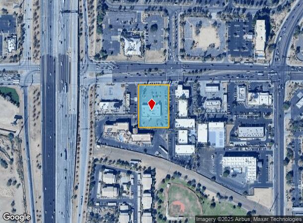 1675 W Baseline Rd, Tempe, AZ Parcel Map
