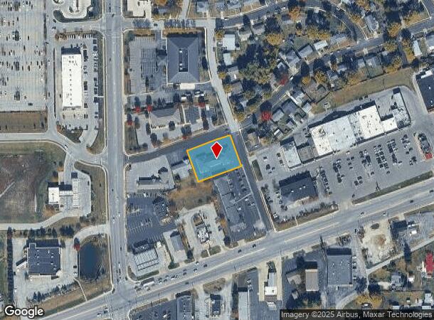 1655 Hawthorne Dr, Plainfield, IN Parcel Map