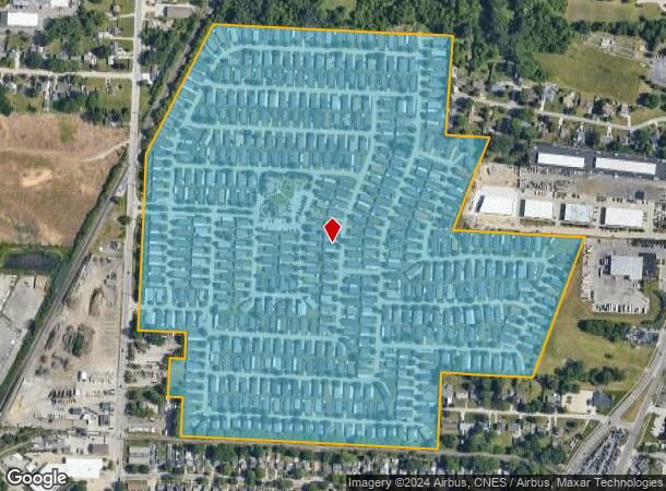  43600 Park Dr W, Clinton Township, MI Parcel Map