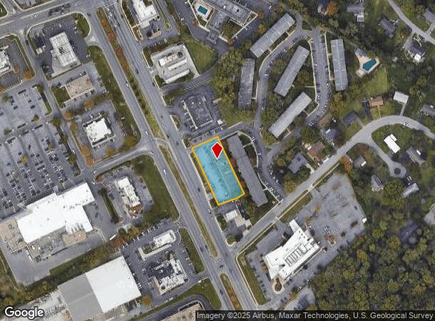 1750 Dual Hwy, Hagerstown, MD Parcel Map