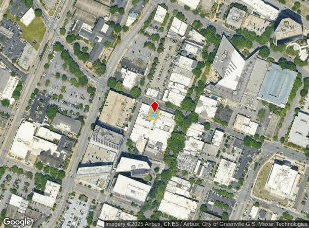  17 W North St, Greenville, SC Parcel Map