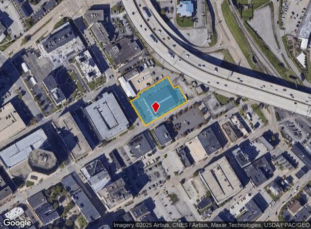 501 Summers St, Charleston, WV Parcel Map