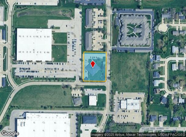  6005 Rockwell Dr Ne, Cedar Rapids, IA Parcel Map