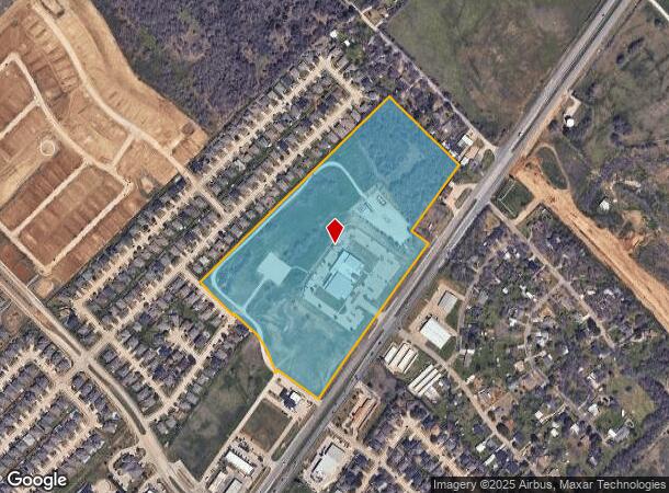  2450 Sw Wilshire Blvd, Burleson, TX Parcel Map