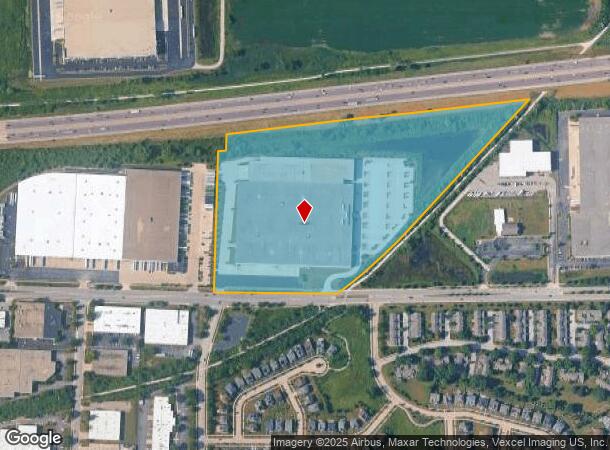 2727 W Diehl Rd, Naperville, IL Parcel Map
