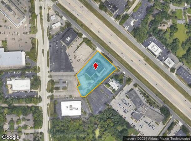  24567 Northwestern Hwy, Southfield, MI Parcel Map