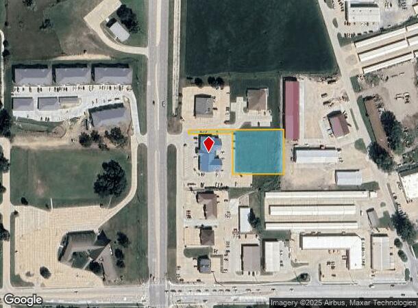  1412 N 13Th St, Norfolk, NE Parcel Map