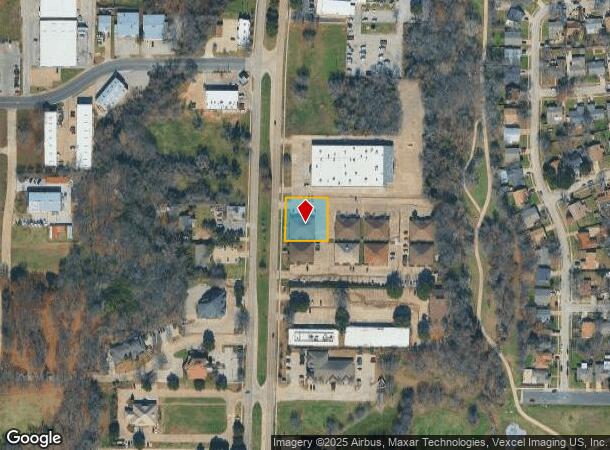  624 Matlock Centre Cir, Arlington, TX Parcel Map