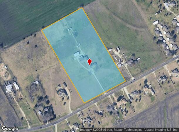  4021 Fm 813, Waxahachie, TX Parcel Map